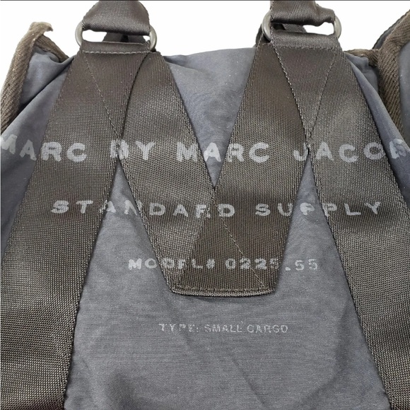 MARC JACOBS 🗽FINAL!Logo MJ tote carry along bag RARE!VGUC easygoin fun! CHIC AF - Picture 6 of 16